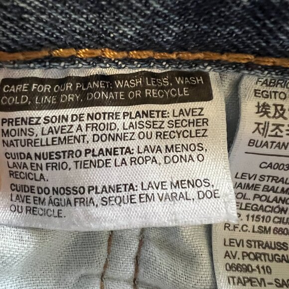 Levi's 501 Button Fly Jeans Size 40 Waist 30 Length - Picture 6 of 13